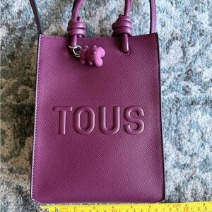 TOUS Purple Mini Crossbody Bag